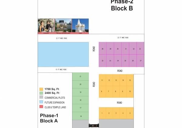  aroma-villas Layout Plan