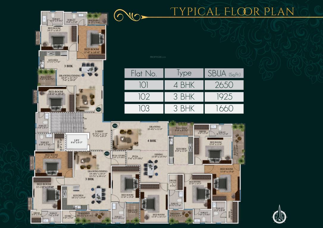  siya homes Siya Homes Cluster Plan
