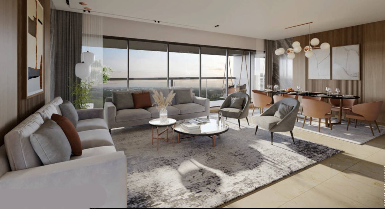  the crown Living Area