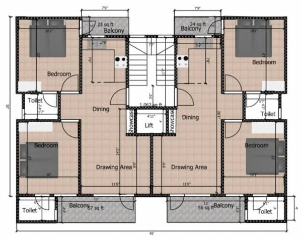  nature-villas Dummy Tower Cluster Plan