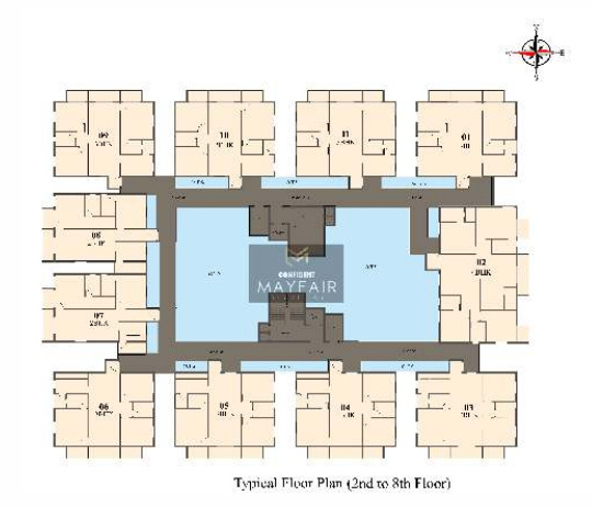  mayfair Confident Mayfair Cluster Plan