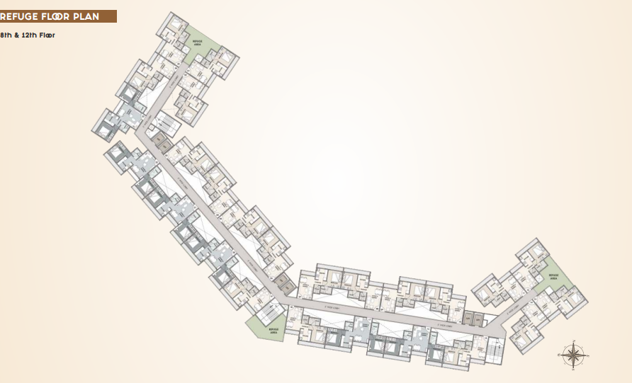  riverside Nest Cluster Plan for refugee Floor