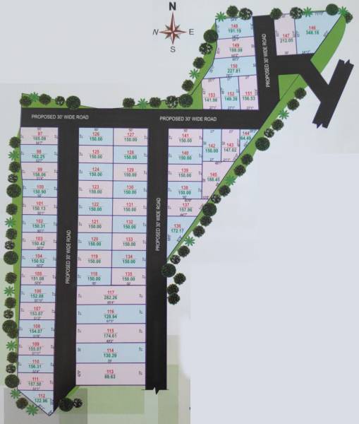  prakruthi-vanam Layout Plan