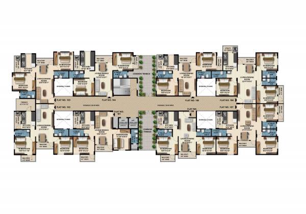 Orchid Cluster Plan for 1st Floor orchid Orchid Cluster Plan for 1st Floor
