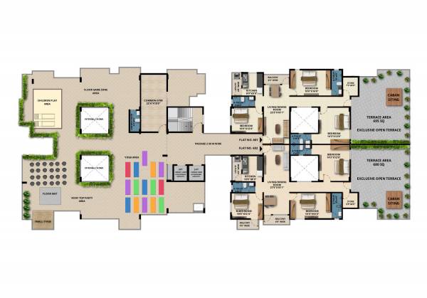 Orchid Cluster Plan for 6th Floor orchid Orchid Cluster Plan for 6th Floor