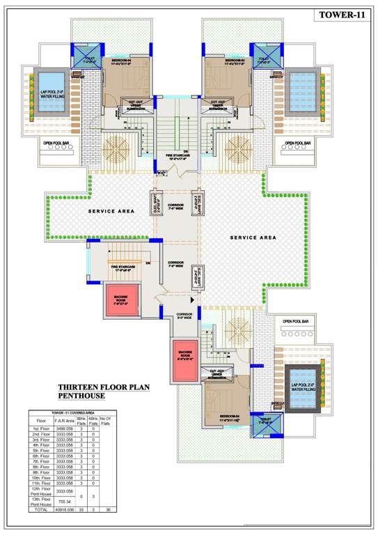  regal heights Cluster Plan