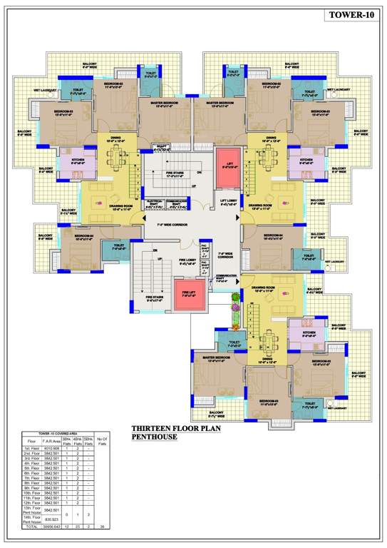  regal heights Cluster Plan