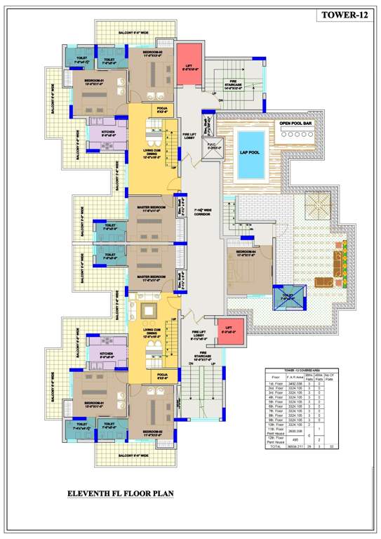  regal heights Cluster Plan