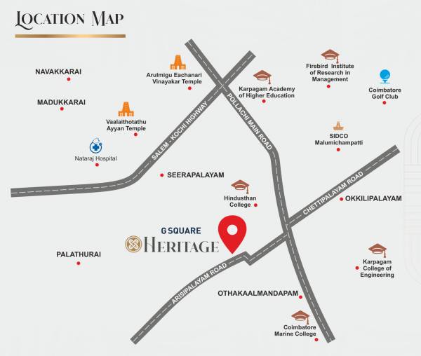  heritage Location Plan