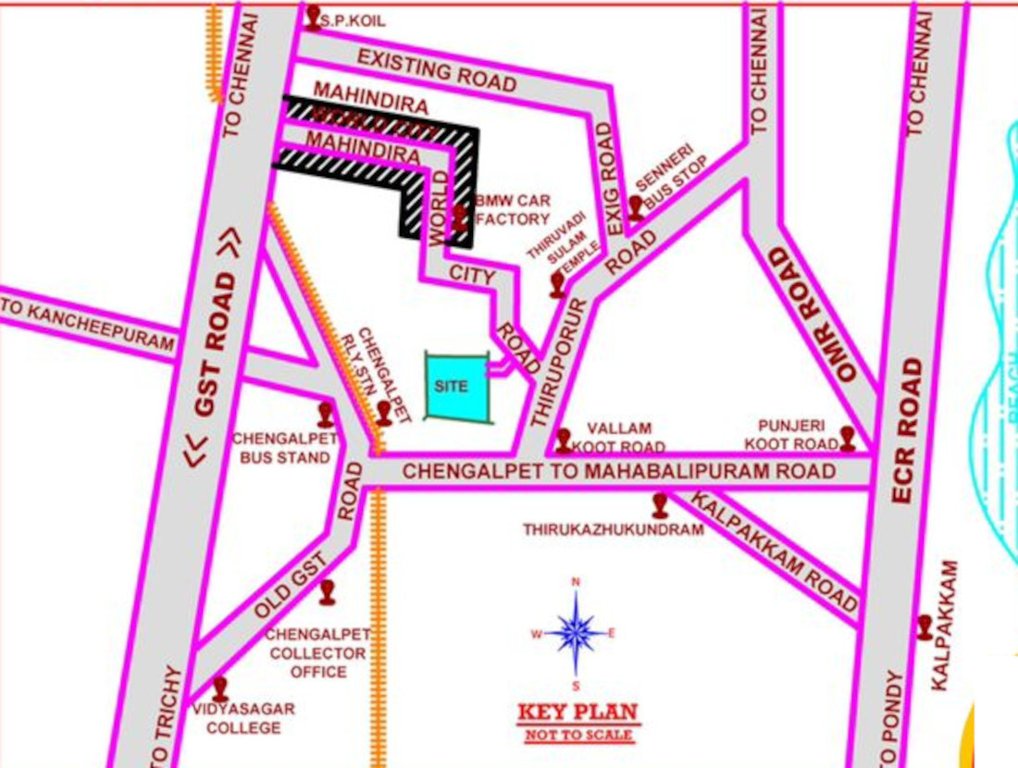  green city Location Plan
