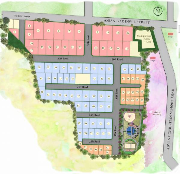  yafa-springs Layout Plan