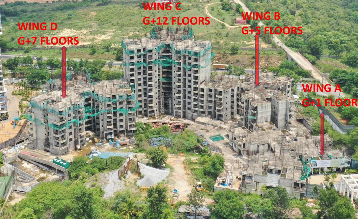  park hill wing b Tower 1 Construction Status Nov 24