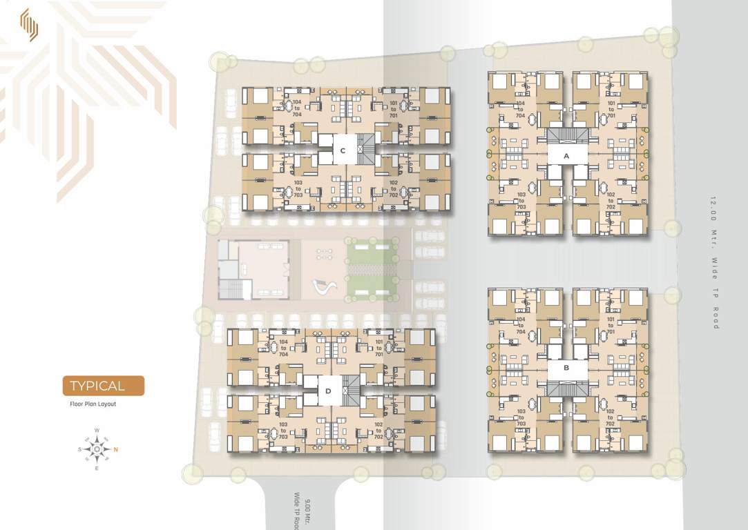  shivanta A,B,C,D Cluster Plan