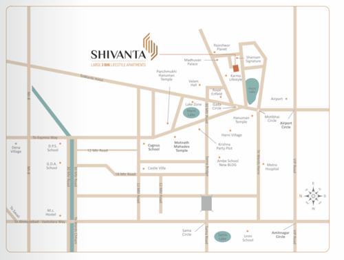  shivanta Location Plan