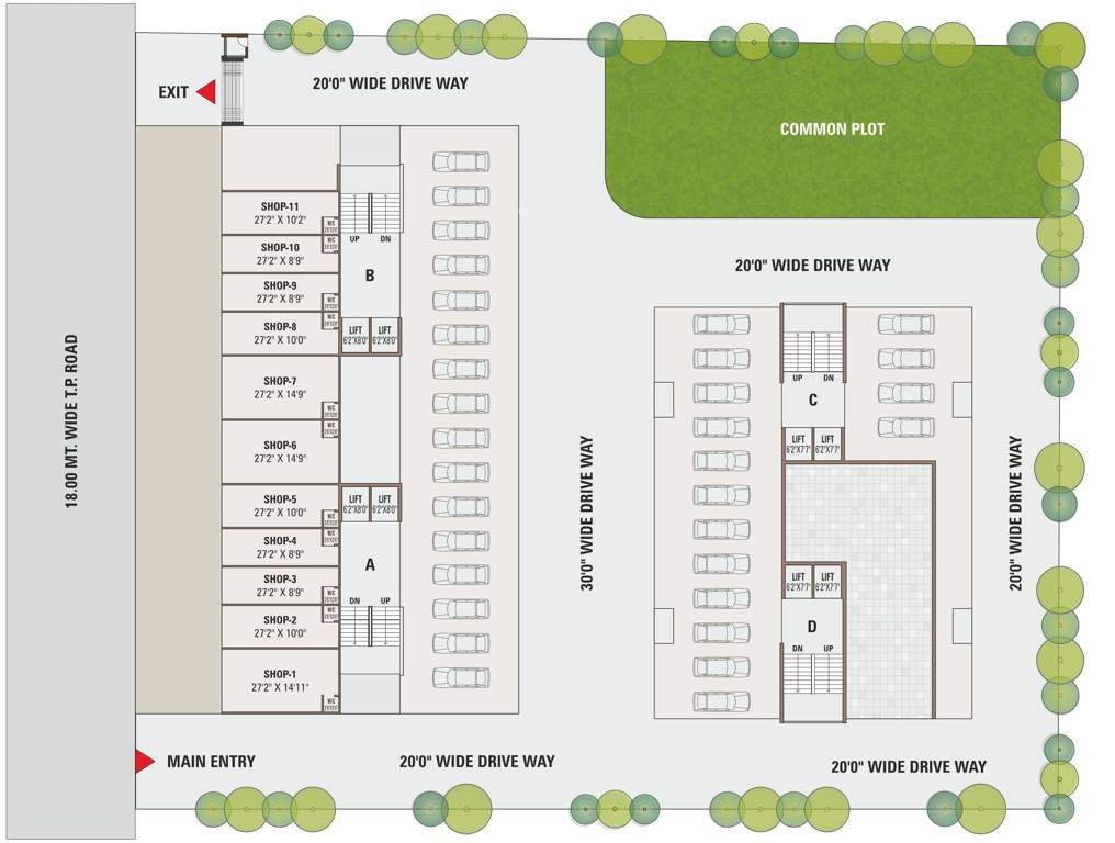  signature sky Layout Plan
