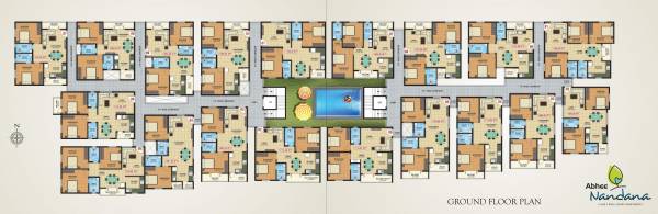  nandana-block-c Block C Cluster Plan for ground Floor
