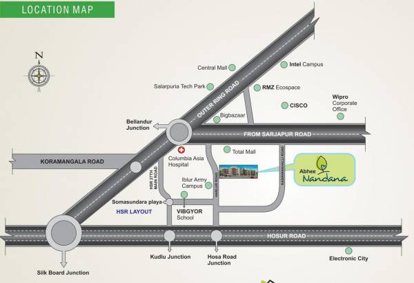 nandana-block-c Location Plan