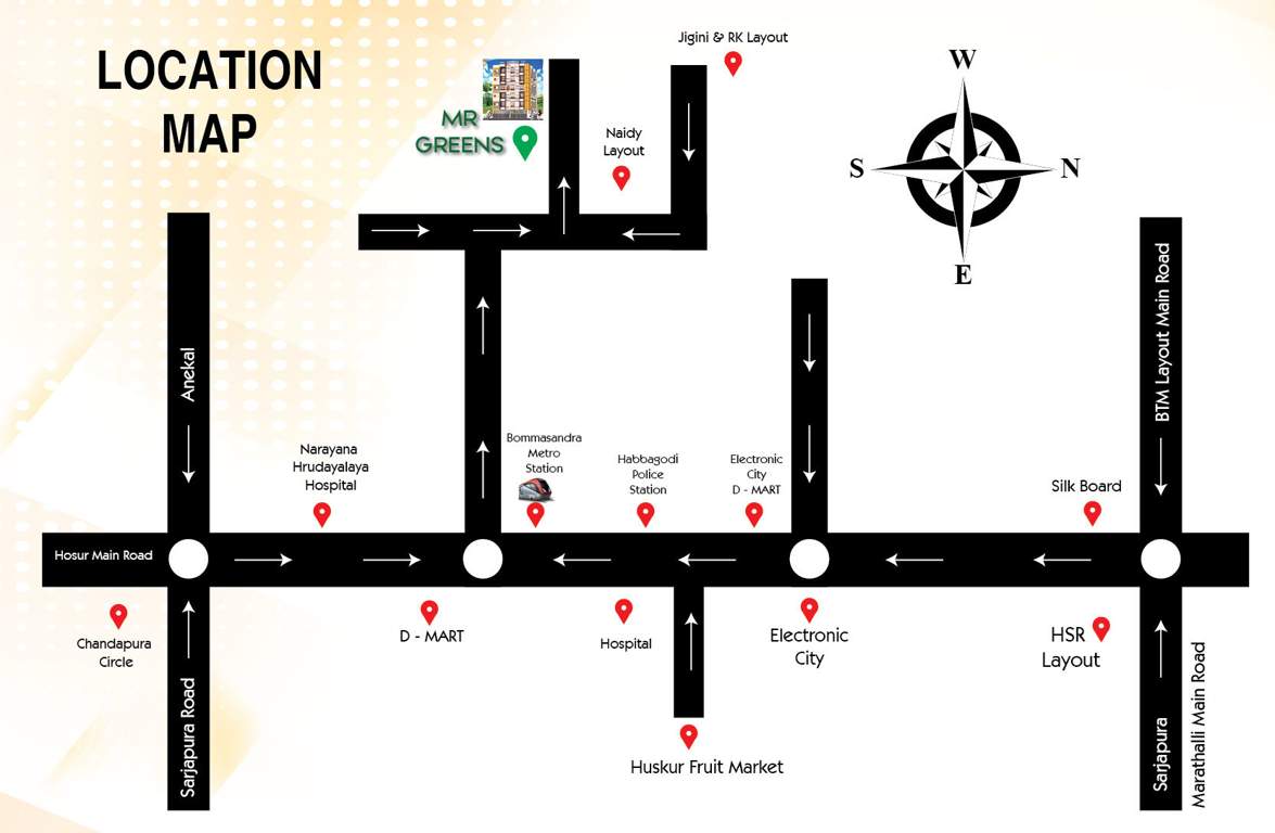  mr greens Location Plan