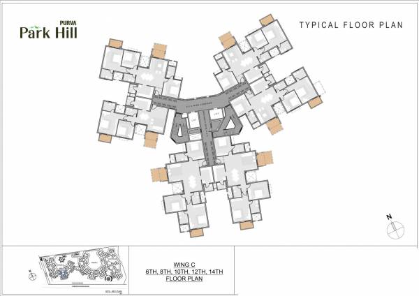 Wings A Cluster Plan purva-park-hill Wings A Cluster Plan