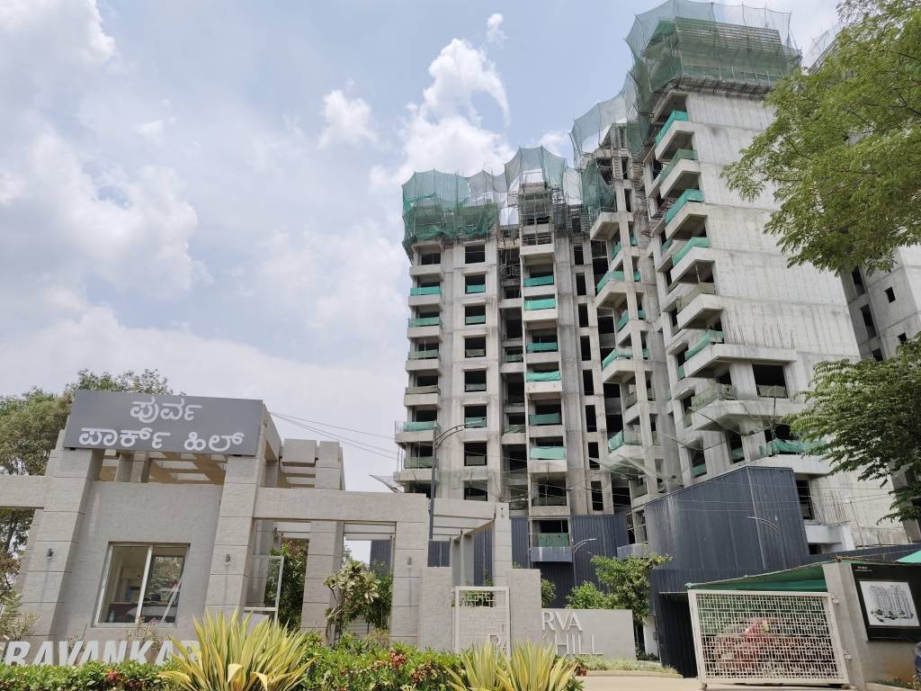  purva park hill Wings A Construction Status May 24