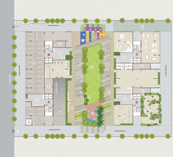  the-bougainvillea Master Plan