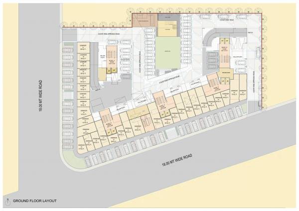  eternia A, B, C, D, E Ground Cluster Plan