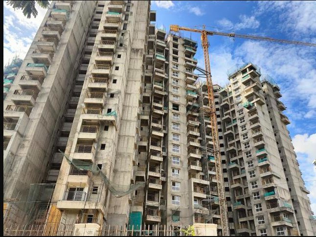 purva park hill wing a Construction Status June 24