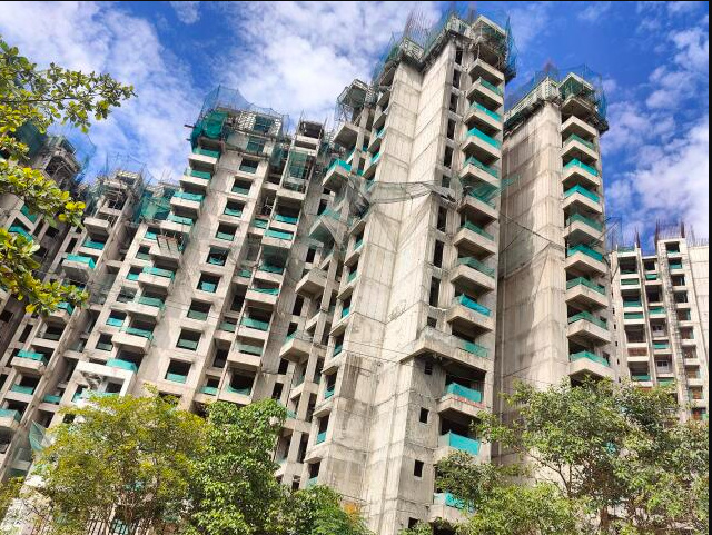 purva park hill wing a Construction Status June 24