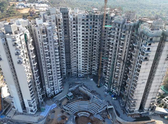 purva park hill wing a Purva Park Hill Wing A Construction Status Jan 25