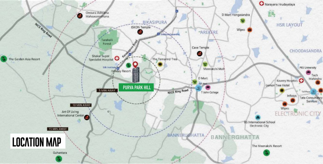purva park hill wing a Location Plan