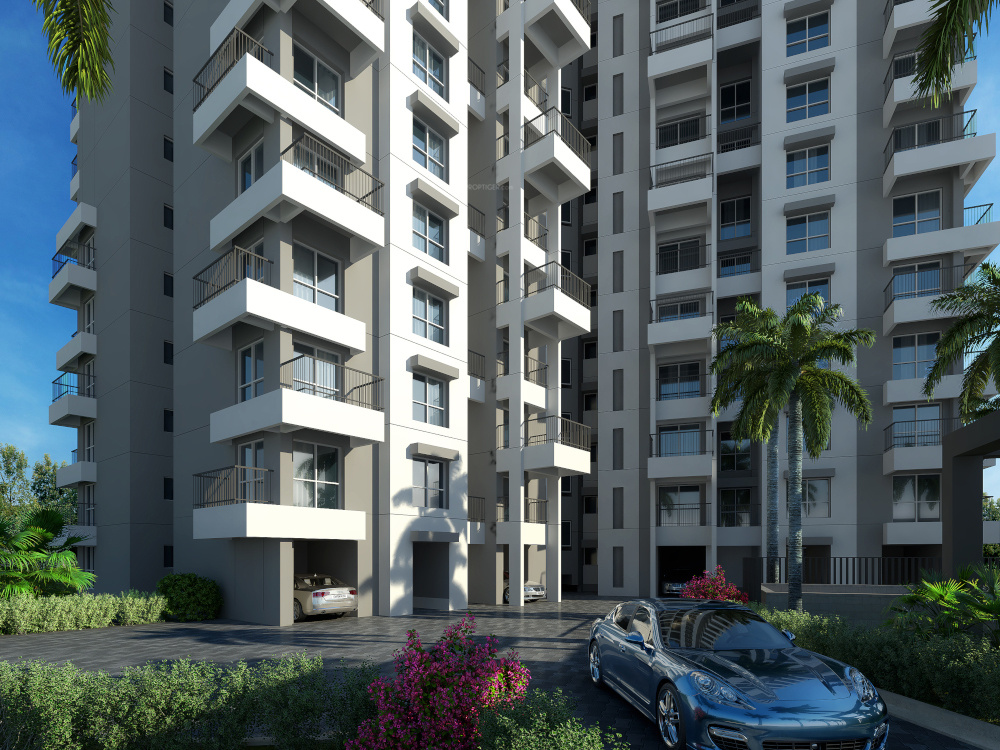 purva park hill wing a Elevation