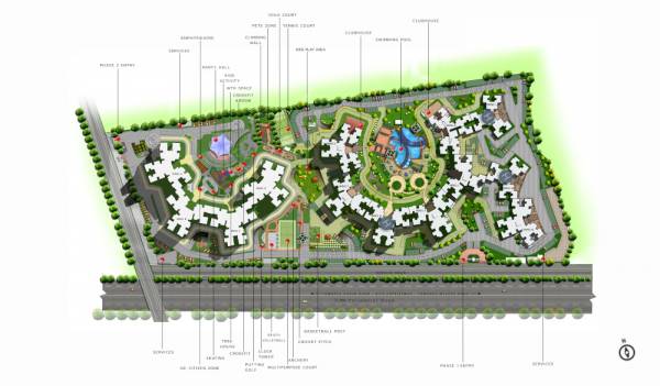  purva-park-hill-wing-a Master Plan