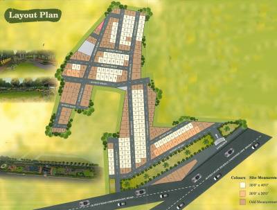 Layout Plan paradise Layout Plan