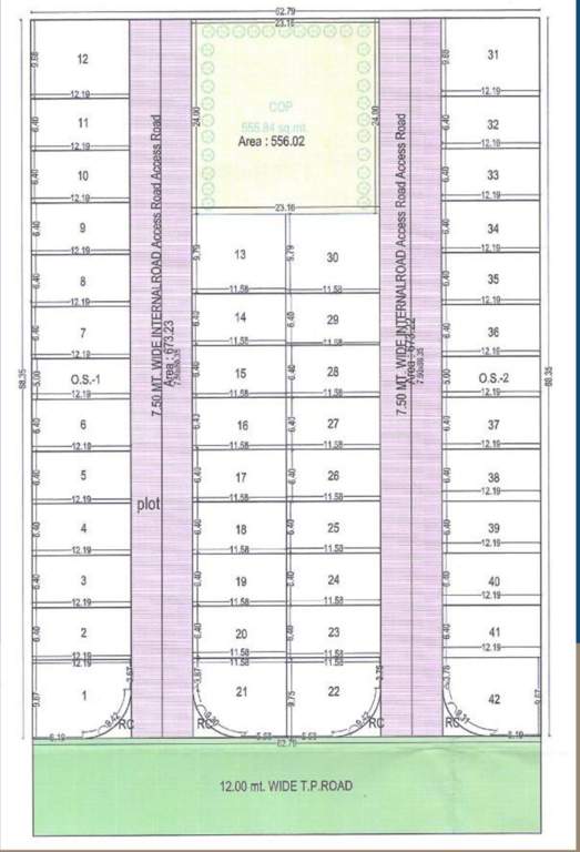  swastik villa Layout Plan
