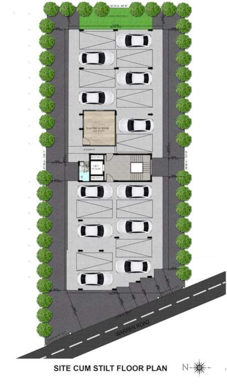  parampara Parampara Cluster Plan For Ground Floor