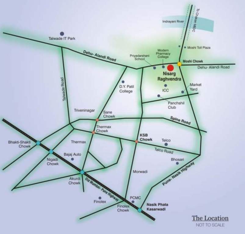  c building golden fortune nisarg raghvendra Location Plan