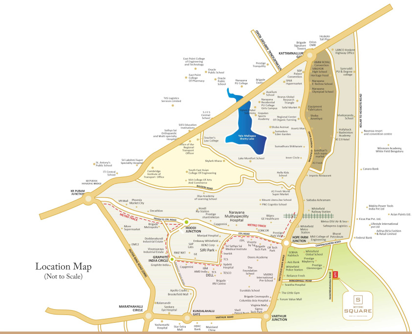  square Location Plan