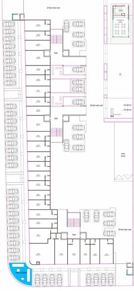  greenpark Block A,B,C Cluster Plan For Ground Floor
