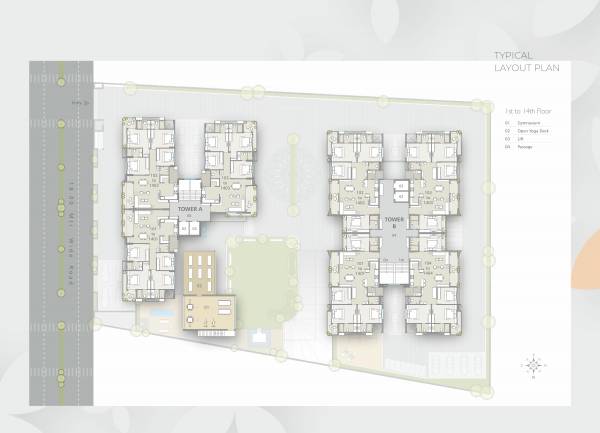 Layout Plan luxuria Layout Plan