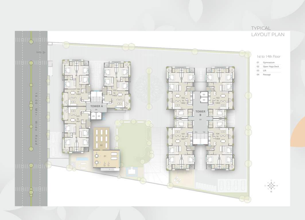  luxuria Layout Plan
