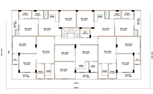  home-affordable-and-luxury-home Home Affordable and Luxury Home Cluster Plan