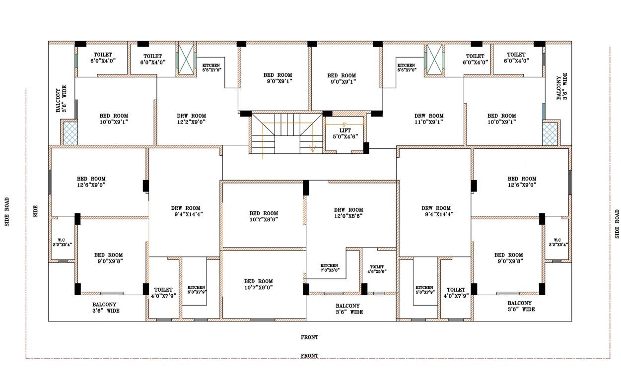home affordable and luxury home Home Affordable and Luxury Home Cluster Plan