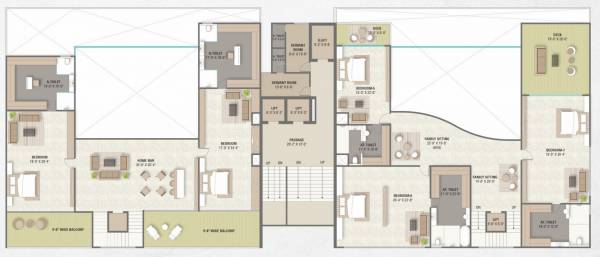 Block C Cluster Plan for 11th Floor miliana Block C Cluster Plan for 11th Floor