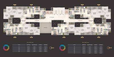  maithili-square Maithili Square Cluster Plan For 8th Floor