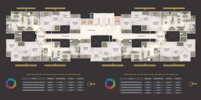  maithili-square Maithili Square Cluster Plan From 2nd To 12th Floor
