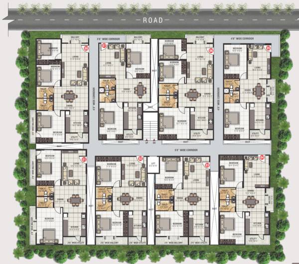  nri-enclave NRI Enclave Cluster Plan