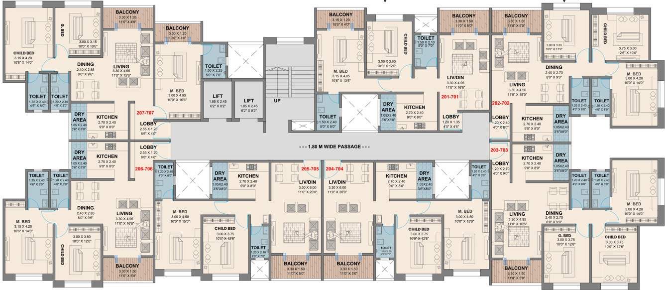 saffron residency Saffron Residency Cluster Plan