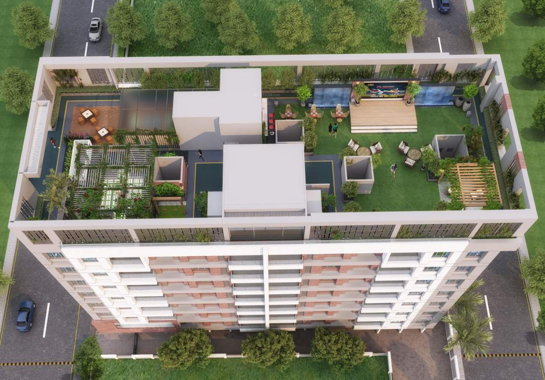  saffron residency Elevation