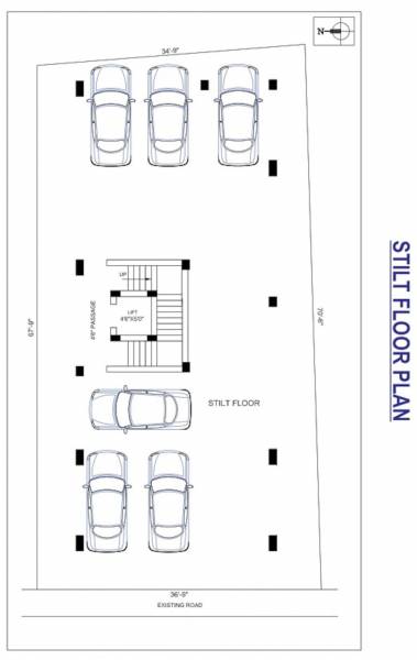  sri-guru Sri Guru Stilt Cluster Plan