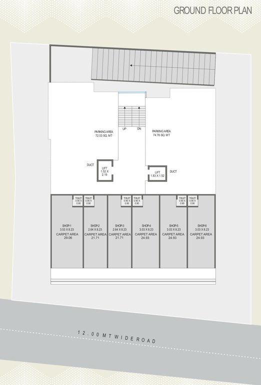 coral 30 Coral 30 Cluster Plan For Ground Floor